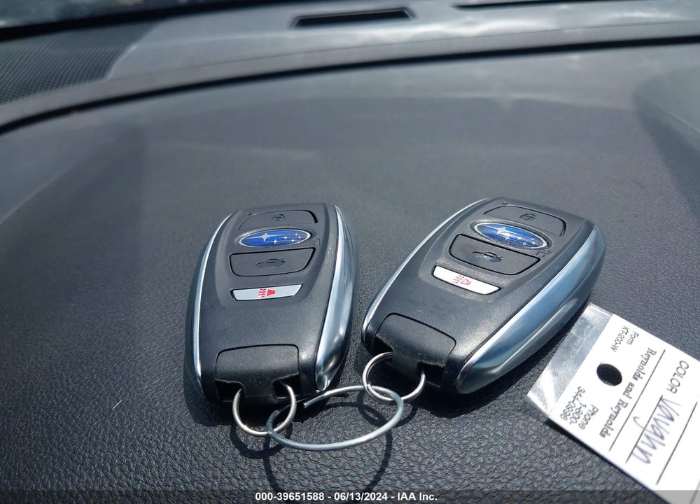 2022 SUBARU WRX PREMIUM VIN: JF1VBAH63N8015573