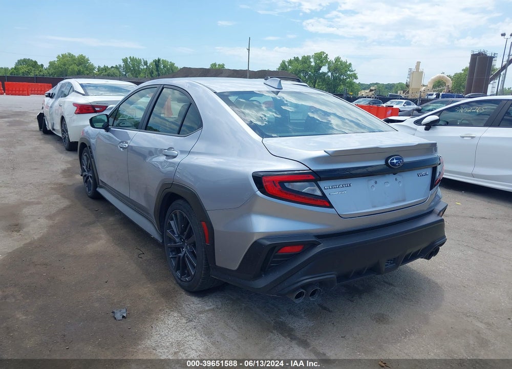 2022 SUBARU WRX PREMIUM VIN: JF1VBAH63N8015573