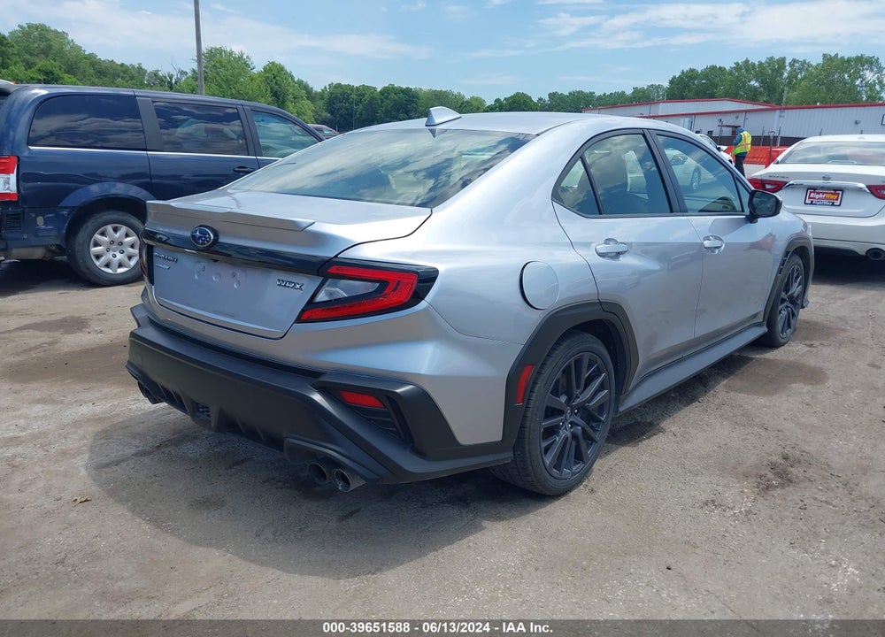2022 SUBARU WRX PREMIUM VIN: JF1VBAH63N8015573