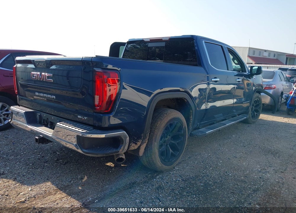 2019 GMC SIERRA 1500 SLT VIN: 3GTP8DED7KG223452