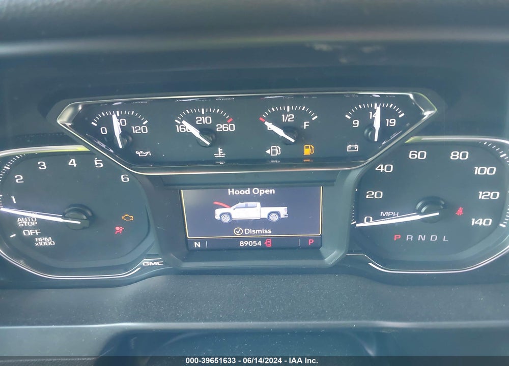 2019 GMC SIERRA 1500 SLT VIN: 3GTP8DED7KG223452