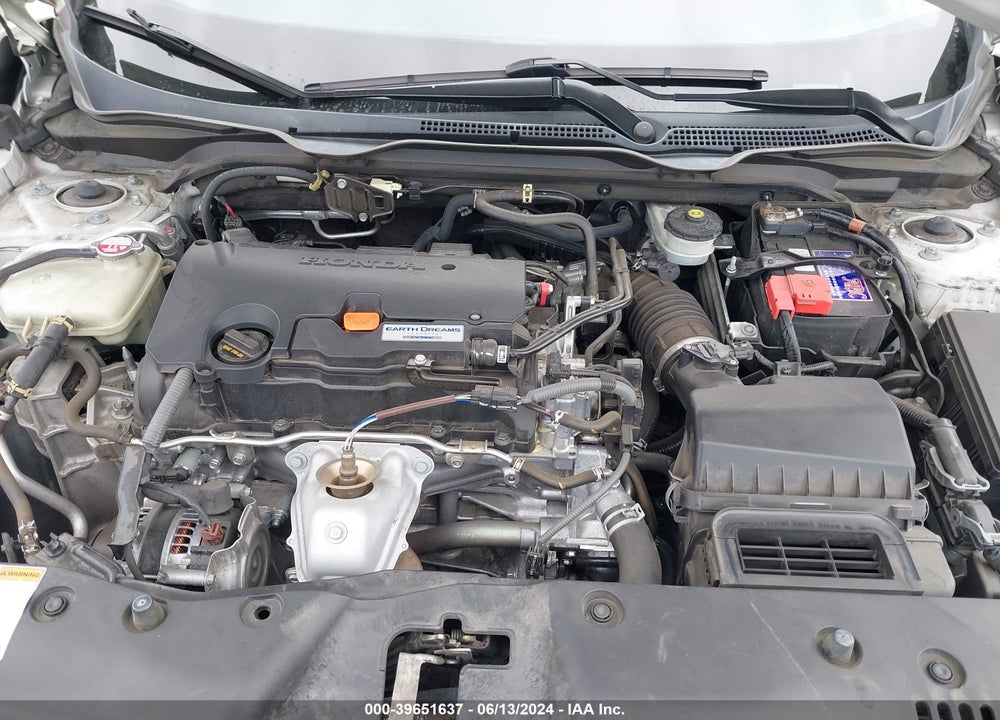 2018 HONDA CIVIC EX VIN: 2HGFC2F77JH557875