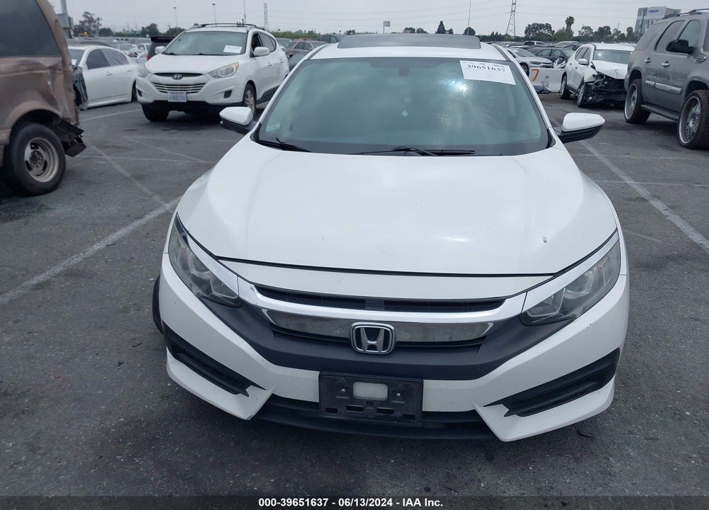 2018 HONDA CIVIC EX VIN: 2HGFC2F77JH557875