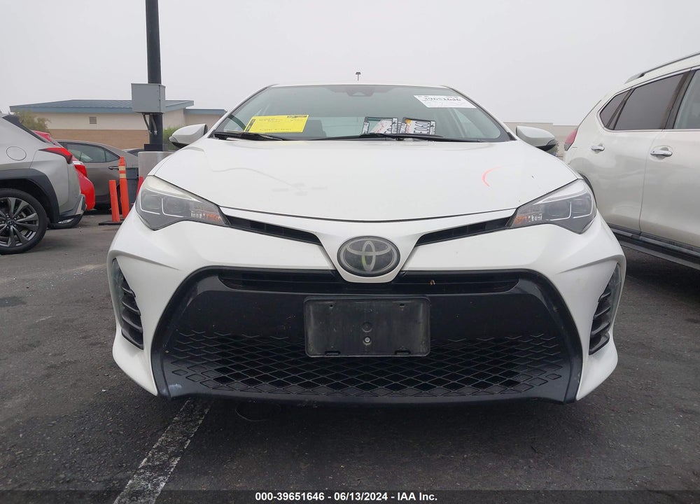 2019 TOYOTA COROLLA SE VIN: 5YFBURHE6KP878588