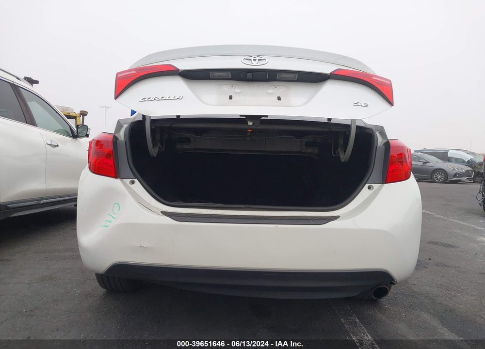 2019 TOYOTA COROLLA SE VIN: 5YFBURHE6KP878588