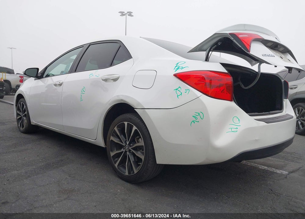 2019 TOYOTA COROLLA SE VIN: 5YFBURHE6KP878588