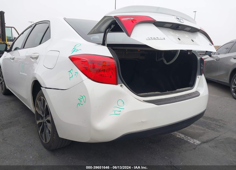 2019 TOYOTA COROLLA SE VIN: 5YFBURHE6KP878588