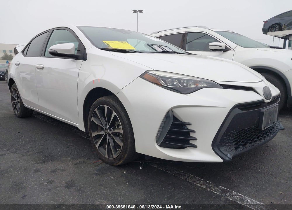 2019 TOYOTA COROLLA SE VIN: 5YFBURHE6KP878588
