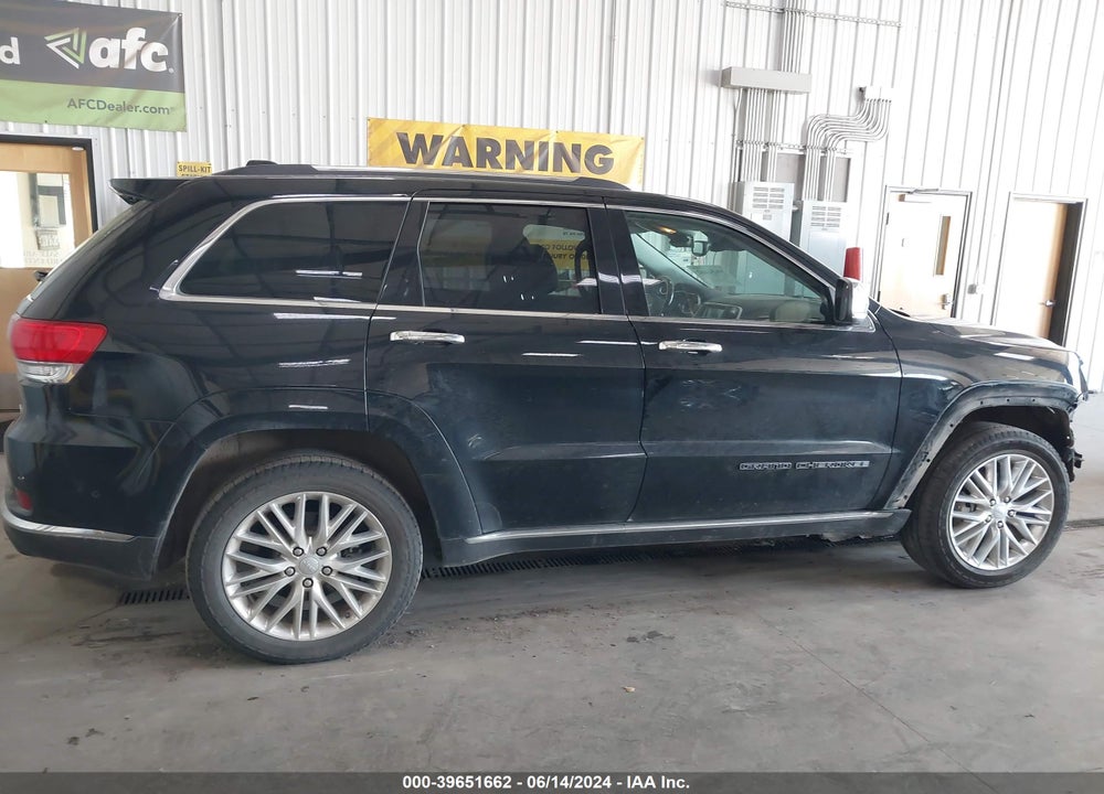 2018 JEEP GRAND CHEROKEE SUMMIT 4X4 VIN: 1C4RJFJG6JC144476