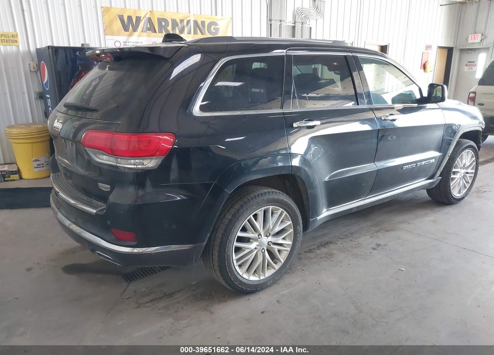 2018 JEEP GRAND CHEROKEE SUMMIT 4X4 VIN: 1C4RJFJG6JC144476