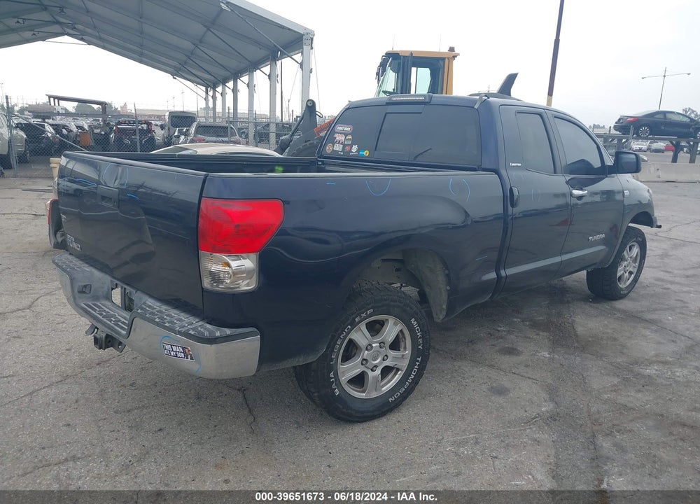 2007 TOYOTA TUNDRA LIMITED 4.7L V8 VIN: 5TFRT58117X009767