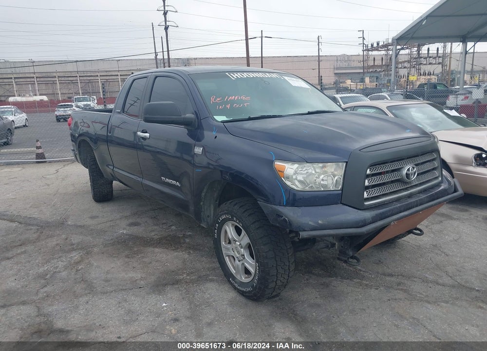 2007 TOYOTA TUNDRA LIMITED 4.7L V8 VIN: 5TFRT58117X009767