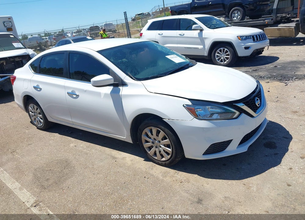 2019 NISSAN SENTRA S VIN: 3N1AB7AP1KY347366