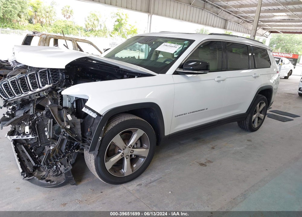 2021 JEEP GRAND CHEROKEE L LIMITED 4X4 VIN: 1C4RJKBG1M8114333
