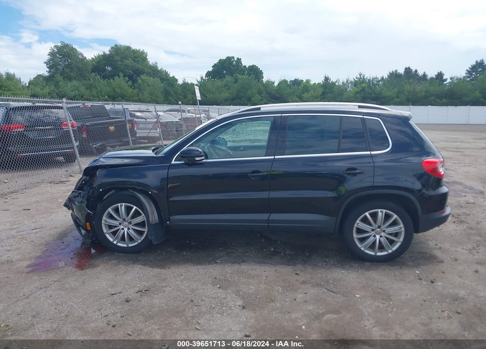 2009 VOLKSWAGEN TIGUAN SE VIN: WVGAV75N59W544034