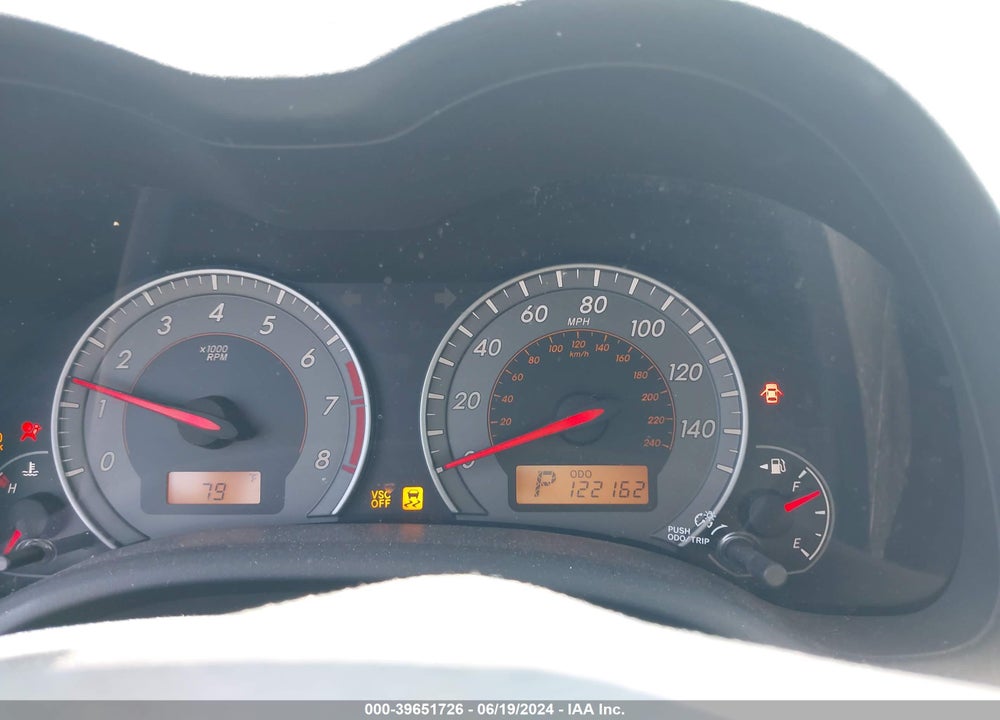 2010 TOYOTA COROLLA S VIN: 2T1BU4EE0AC492142