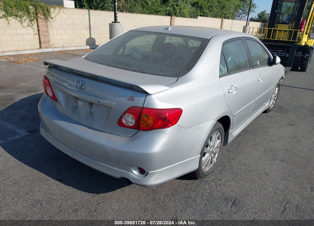 2010 TOYOTA COROLLA S VIN: 2T1BU4EE0AC492142