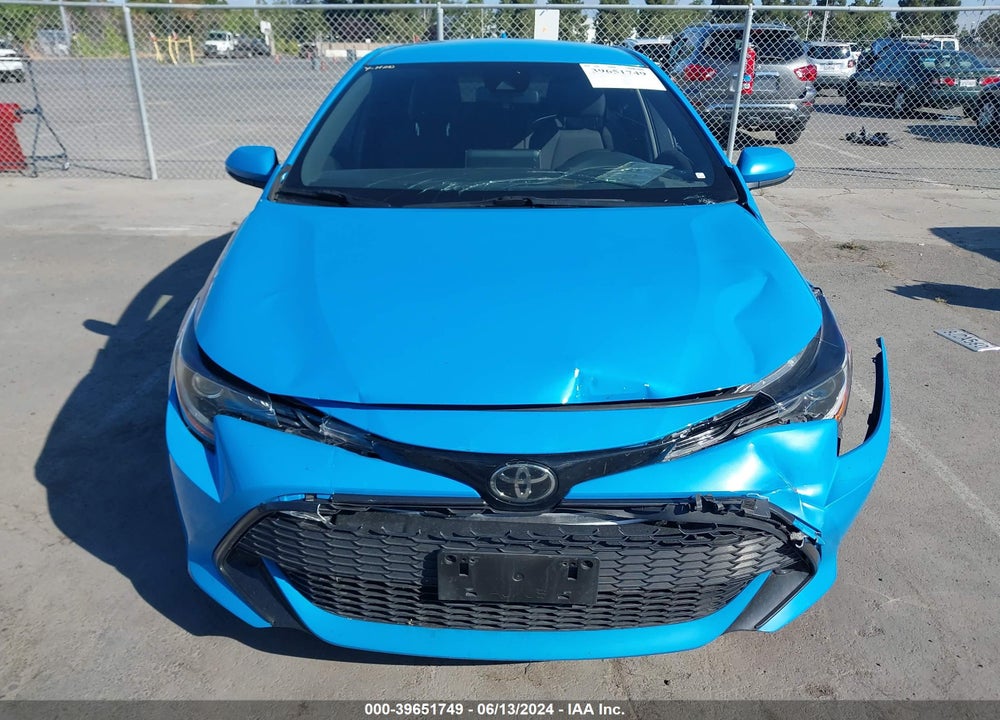 2019 TOYOTA COROLLA SE VIN: JTNK4RBE8K3015353