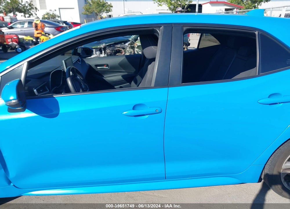 2019 TOYOTA COROLLA SE VIN: JTNK4RBE8K3015353