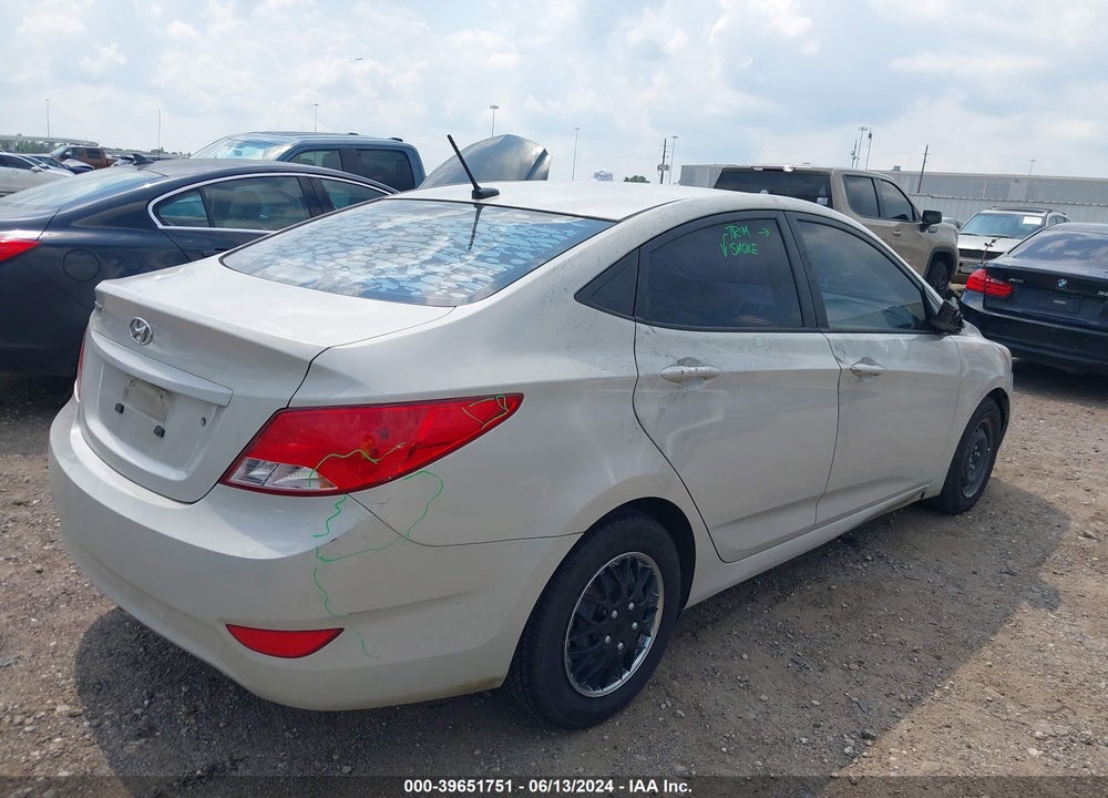 2016 HYUNDAI ACCENT SE VIN: KMHCT4AE4GU947546