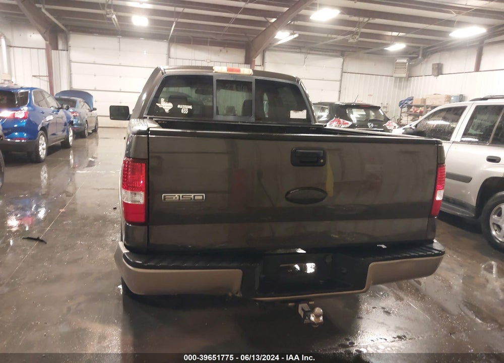 2006 FORD F-150 LARIAT/XLT VIN: 1FTPW12536FA52174