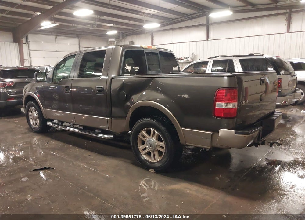 2006 FORD F-150 LARIAT/XLT VIN: 1FTPW12536FA52174