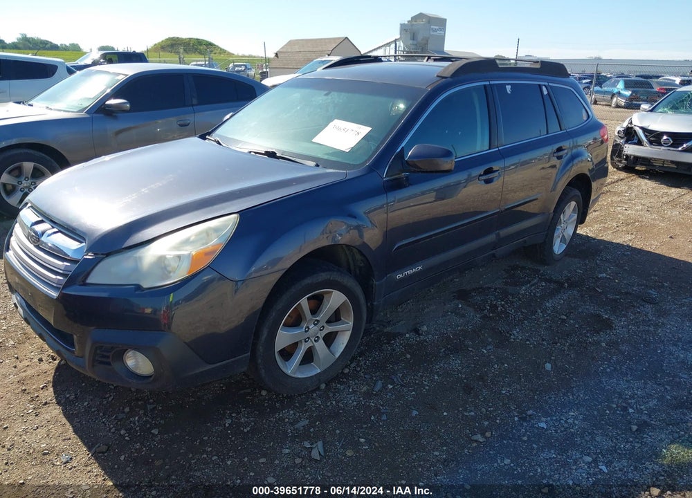 2013 SUBARU OUTBACK 2.5I PREMIUM VIN: 4S4BRCBC6D3274875