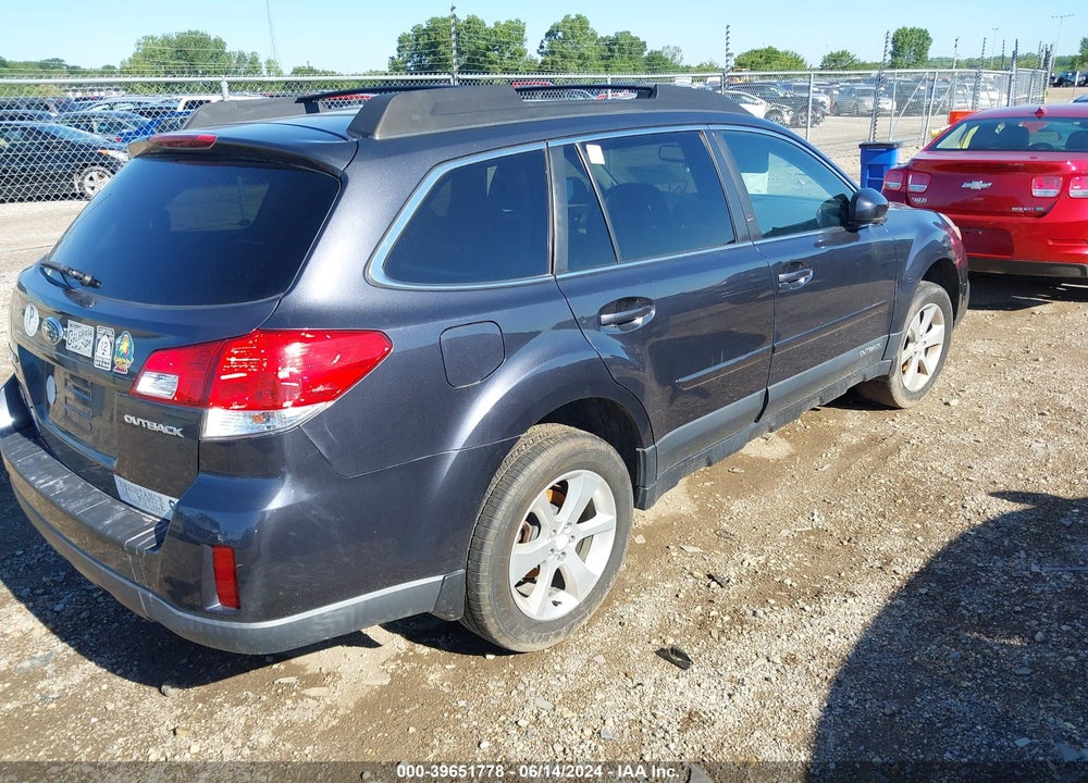 2013 SUBARU OUTBACK 2.5I PREMIUM VIN: 4S4BRCBC6D3274875