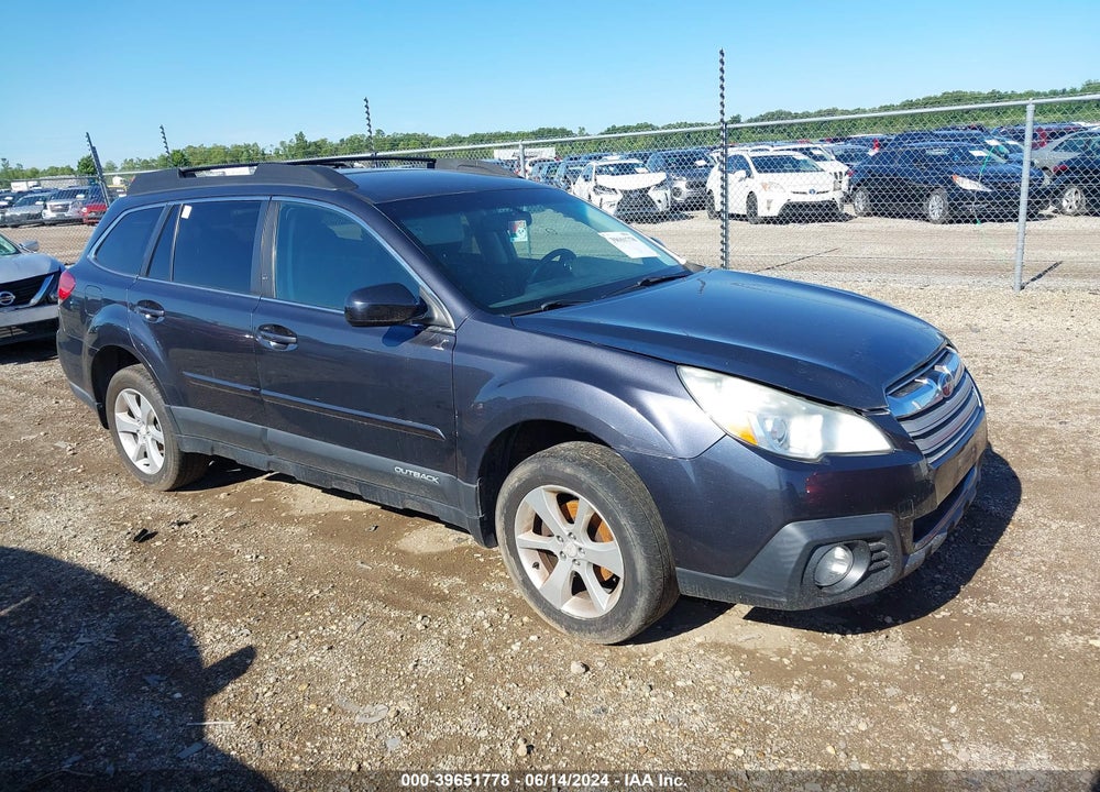 2013 SUBARU OUTBACK 2.5I PREMIUM VIN: 4S4BRCBC6D3274875