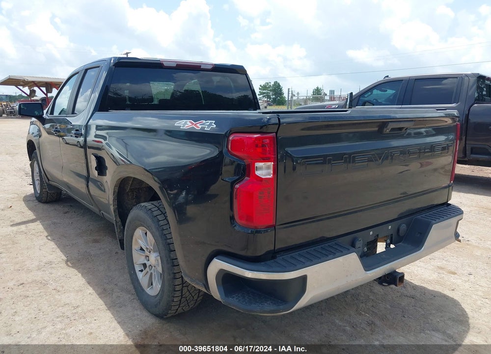 2020 CHEVROLET SILVERADO 1500 4WD DOUBLE CAB STANDARD BED LT VIN: 1GCRYDED0LZ238482