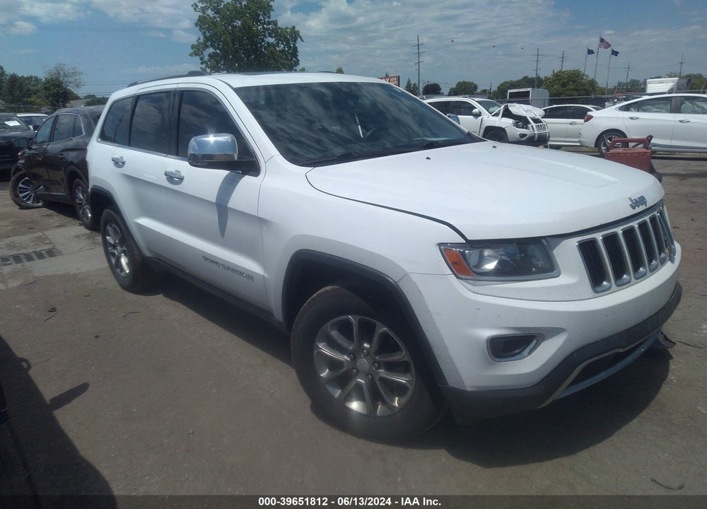2014 CHEROKEE JEEP GRAND  LIMITED VIN: 1C4RJFBG1EC325814