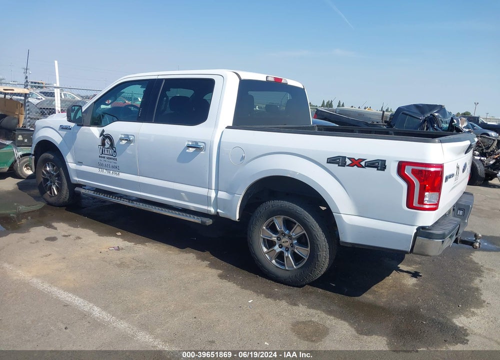 2016 FORD F-150 XLT VIN: 1FTEW1EP2GKF71861