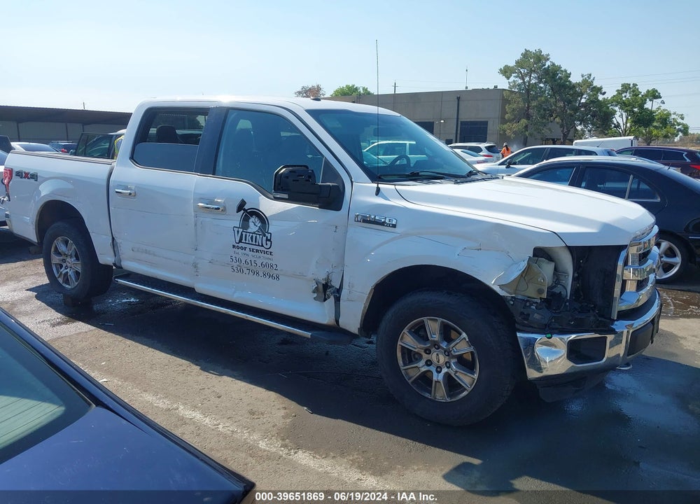 2016 FORD F-150 XLT VIN: 1FTEW1EP2GKF71861