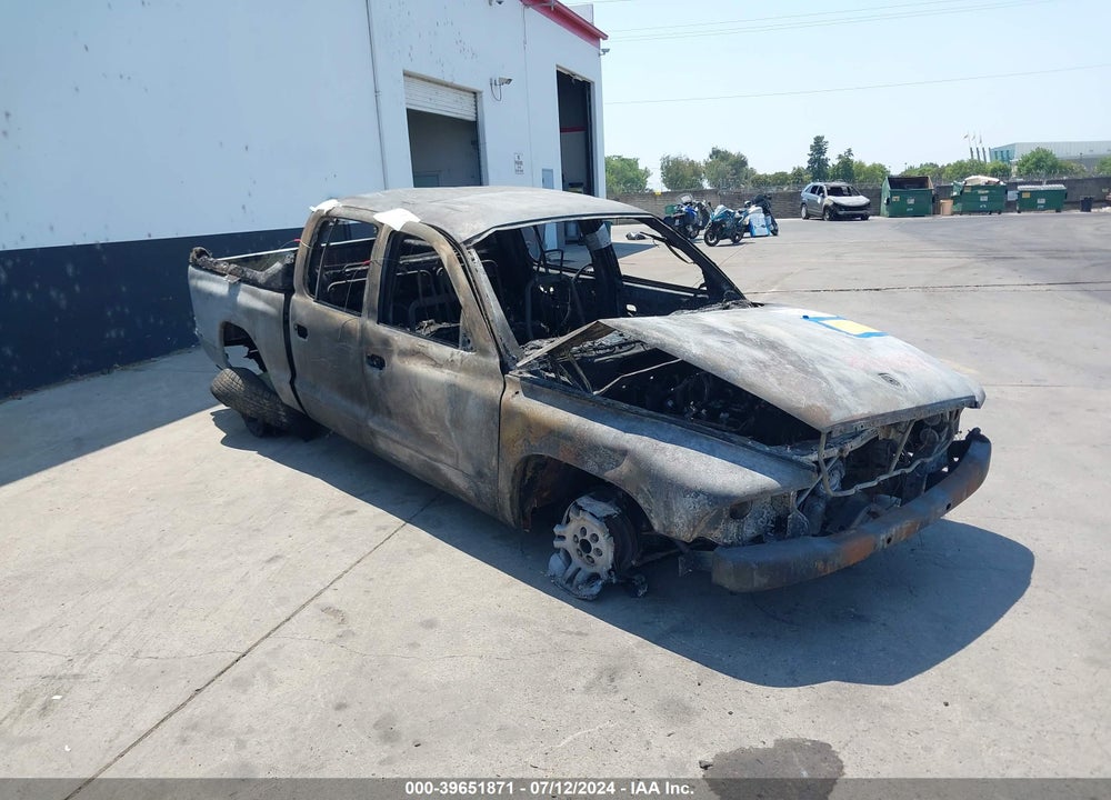 2004 DODGE DAKOTA SLT VIN: 1D7HL48N54S509485