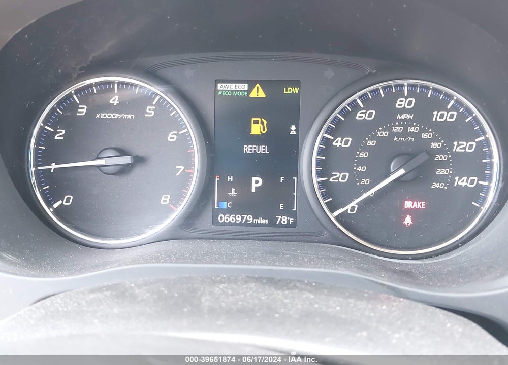 2020 MITSUBISHI OUTLANDER SE 2.4 S-AWC VIN: JA4AZ3A34LZ010738