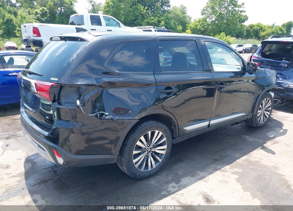 2020 MITSUBISHI OUTLANDER SE 2.4 S-AWC VIN: JA4AZ3A34LZ010738