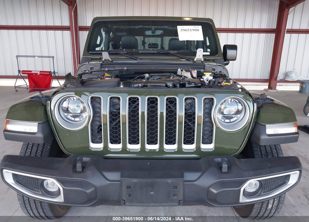 2022 JEEP GLADIATOR OVERLAND 4X4 VIN: 1C6HJTFG6NL168356