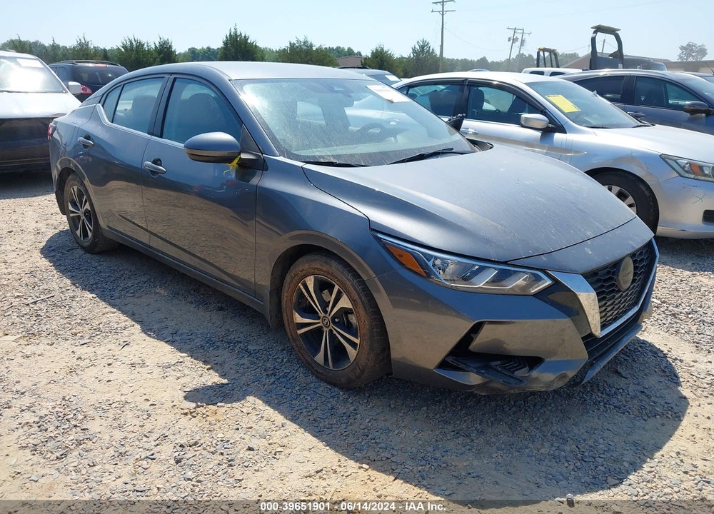 2021 NISSAN SENTRA SV XTRONIC CVT VIN: 3N1AB8CV3MY308122