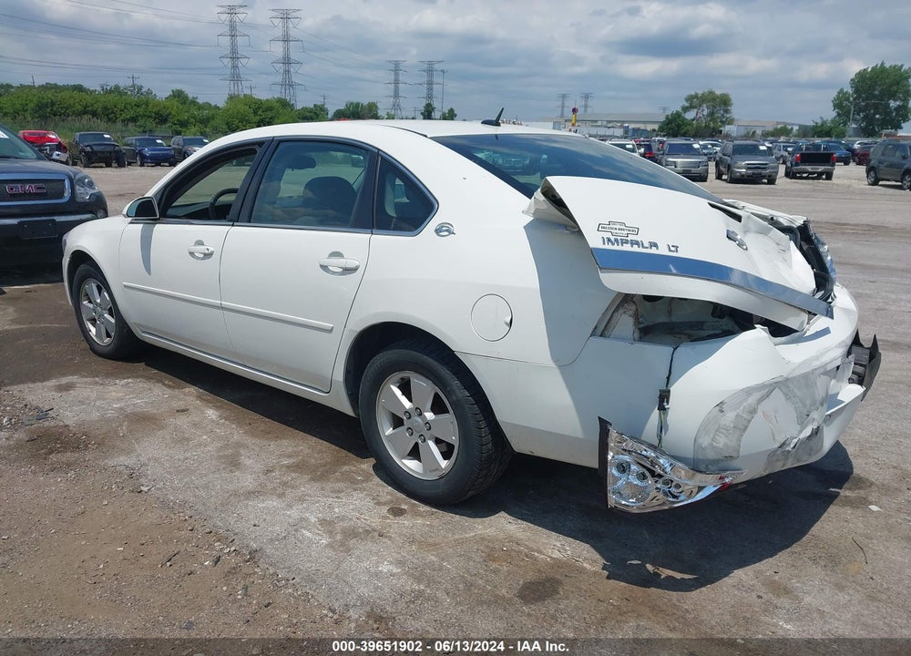 2007 CHEVROLET IMPALA LT VIN: 2G1WT58K179406771
