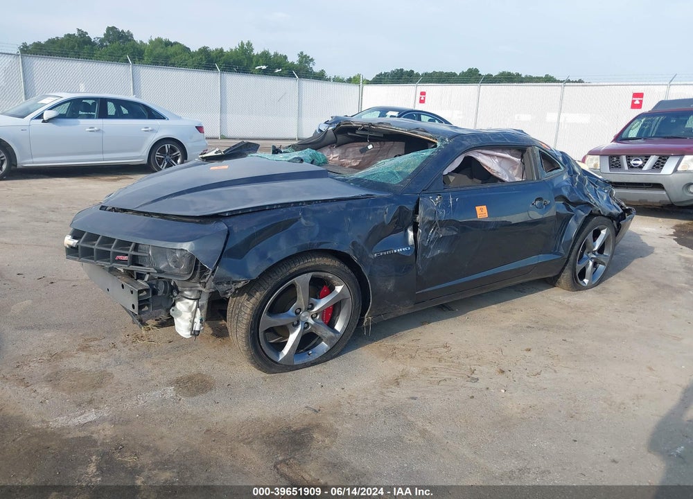 2013 CHEVROLET CAMARO 1LT VIN: 2G1FB1E3XD9113276