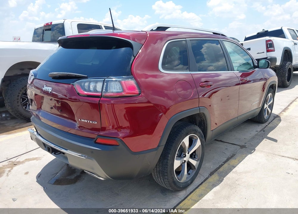2020 JEEP CHEROKEE LIMITED FWD VIN: 1C4PJLDX4LD514872