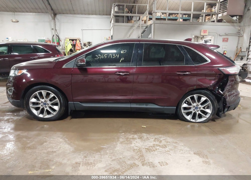 2018 FORD EDGE TITANIUM VIN: 2FMPK4K97JBC05614