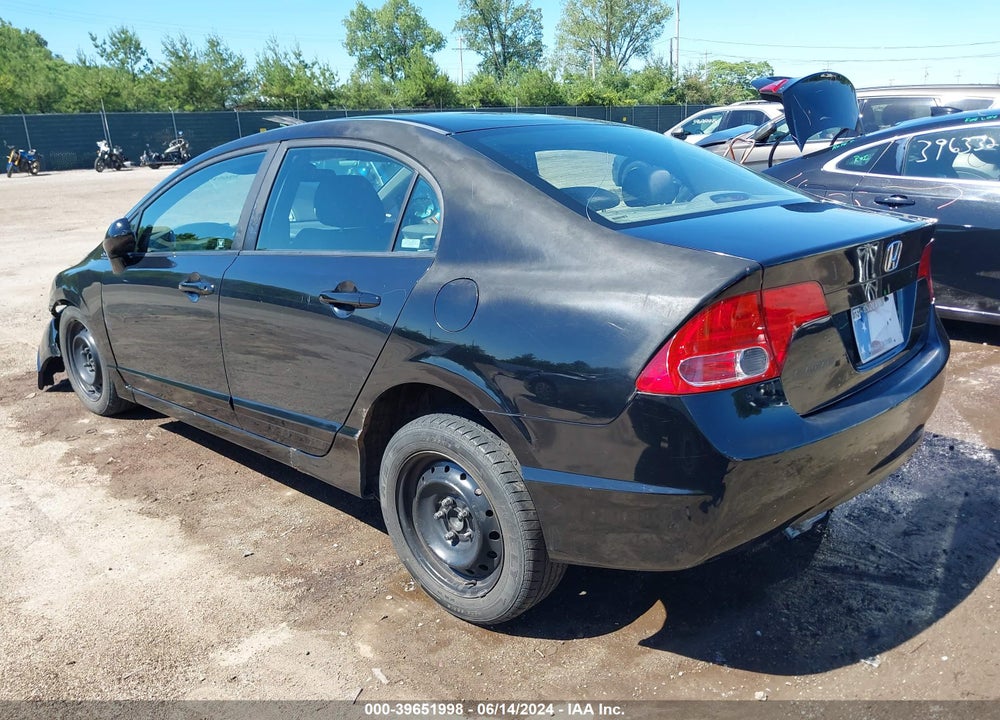 2008 HONDA CIVIC LX VIN: 1HGFA16528L084687