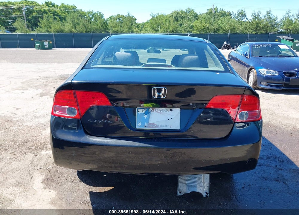 2008 HONDA CIVIC LX VIN: 1HGFA16528L084687