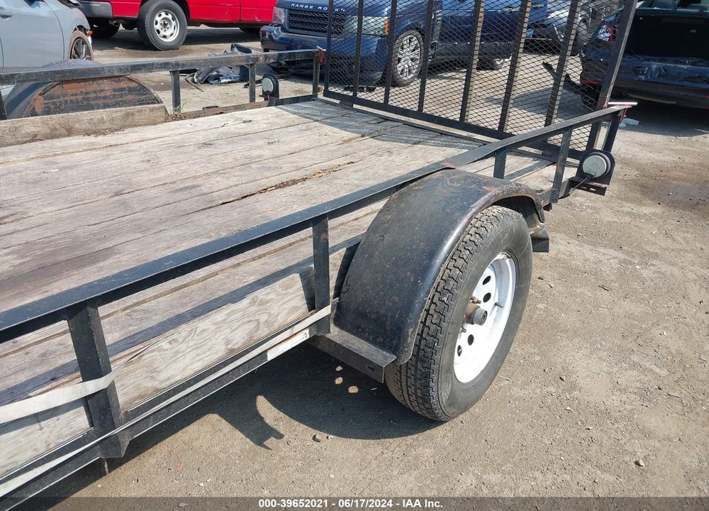 2012 CARRY-ON TRAILER 6X12 VIN: 4YMUL1217CV023333