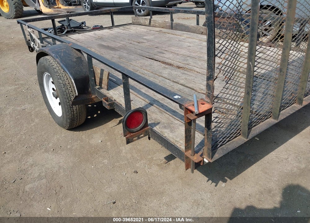 2012 CARRY-ON TRAILER 6X12 VIN: 4YMUL1217CV023333