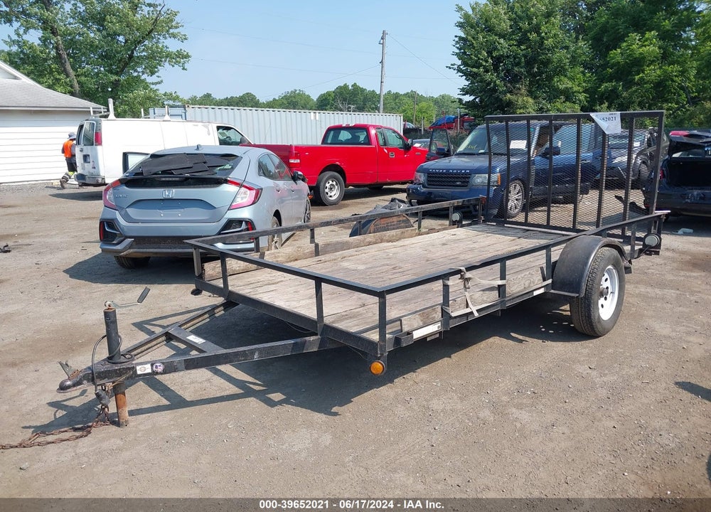 2012 CARRY-ON TRAILER 6X12 VIN: 4YMUL1217CV023333