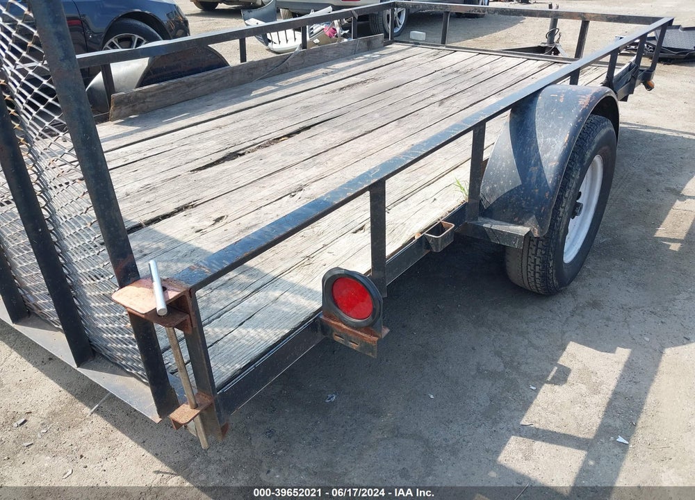 2012 CARRY-ON TRAILER 6X12 VIN: 4YMUL1217CV023333