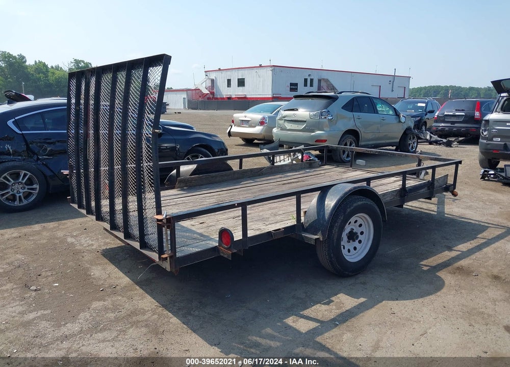 2012 CARRY-ON TRAILER 6X12 VIN: 4YMUL1217CV023333