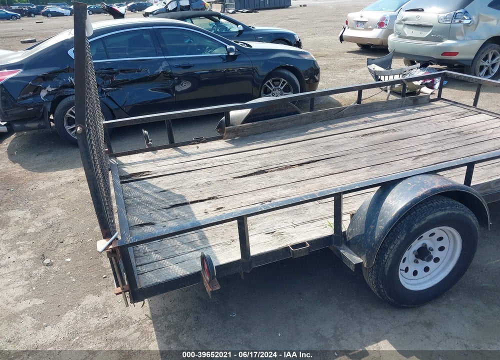 2012 CARRY-ON TRAILER 6X12 VIN: 4YMUL1217CV023333